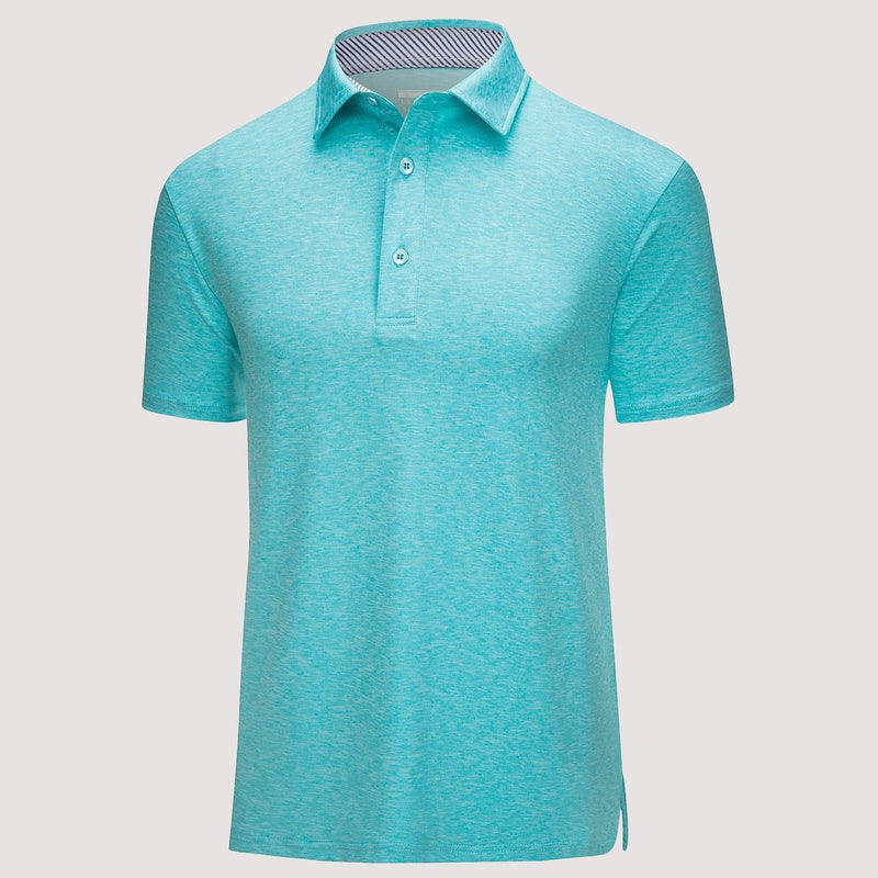 Men's Quick-Dry Performance Polo Golf Shirt