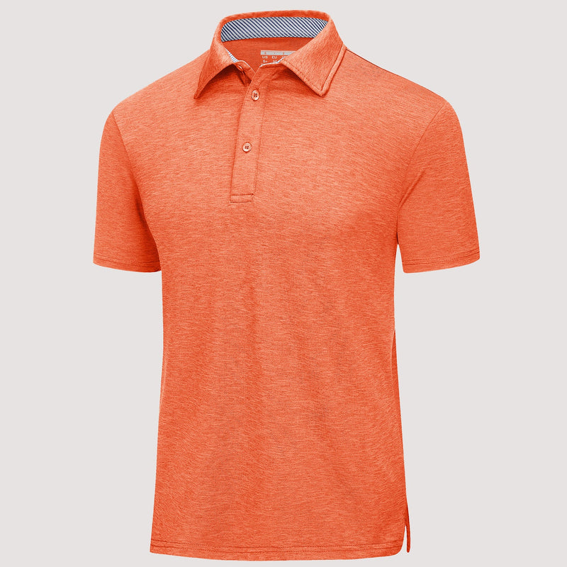 Men's Quick-Dry Performance Polo Golf Shirt