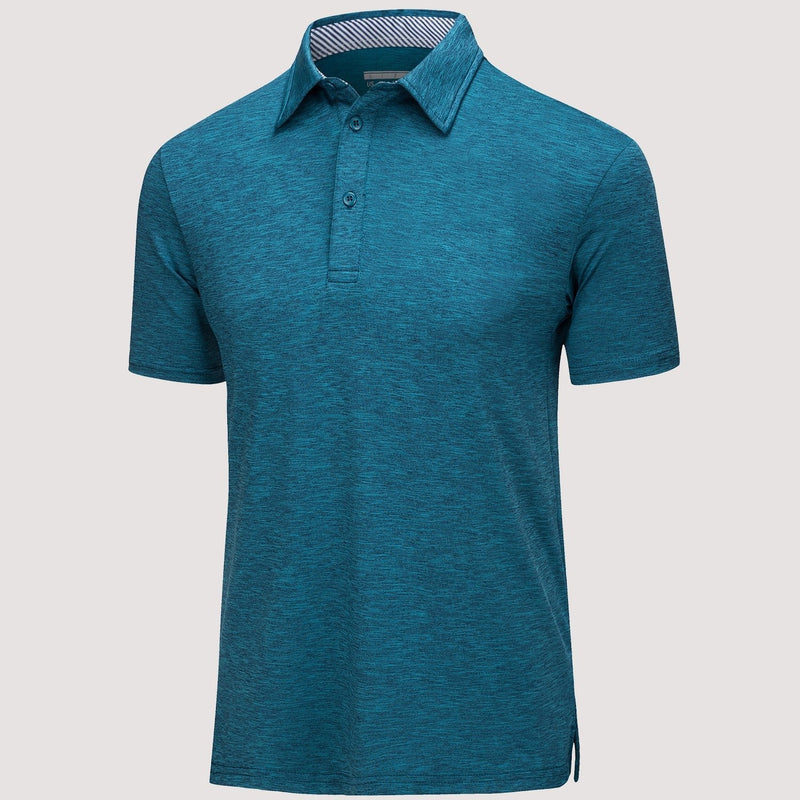 Men's Quick-Dry Performance Polo Golf Shirt