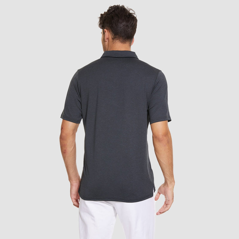 Men's Quick-Dry Performance Polo Golf Shirt