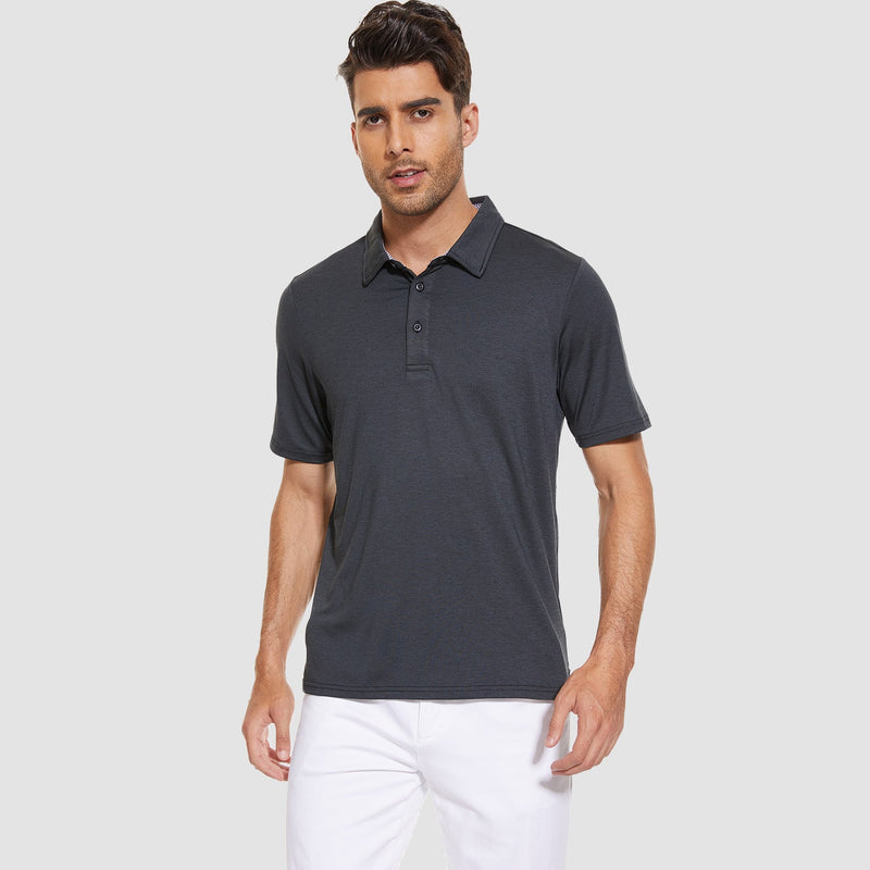 Men's Quick-Dry Performance Polo Golf Shirt 4