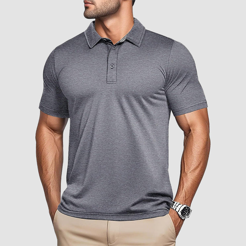 Men's Quick-Dry Performance Polo Golf Shirt 6