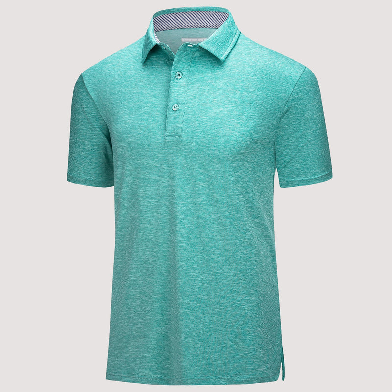 Men's Quick-Dry Performance Polo Golf Shirt