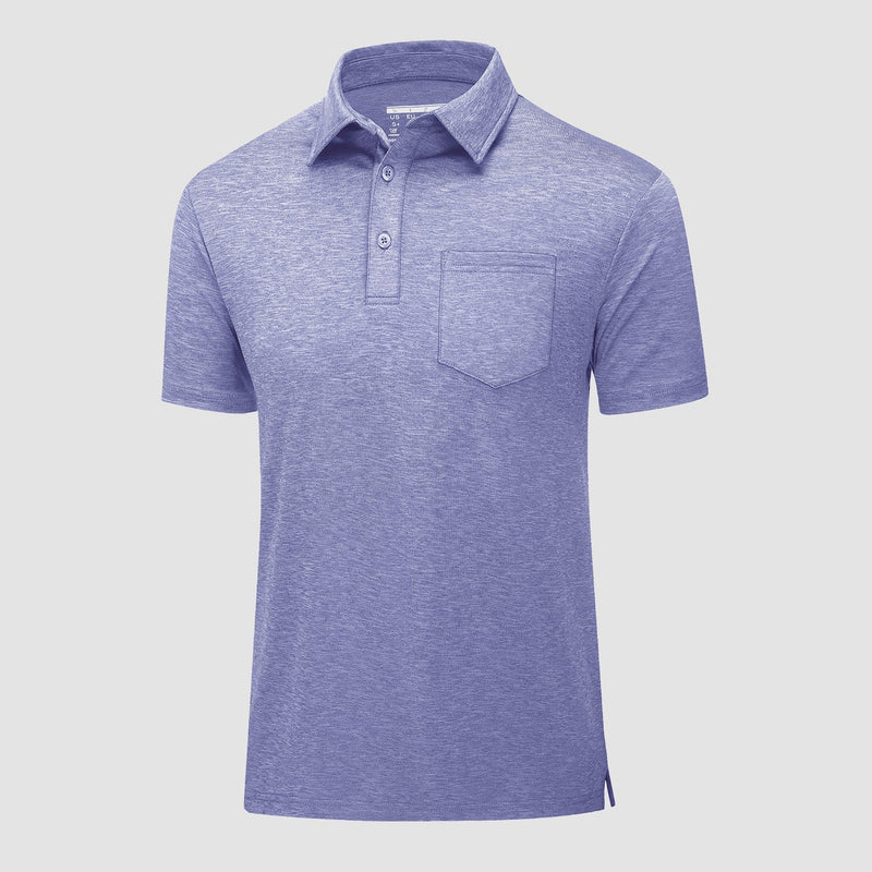 Men's Quick-Dry Polo Shirt - Performance Golf & Casual