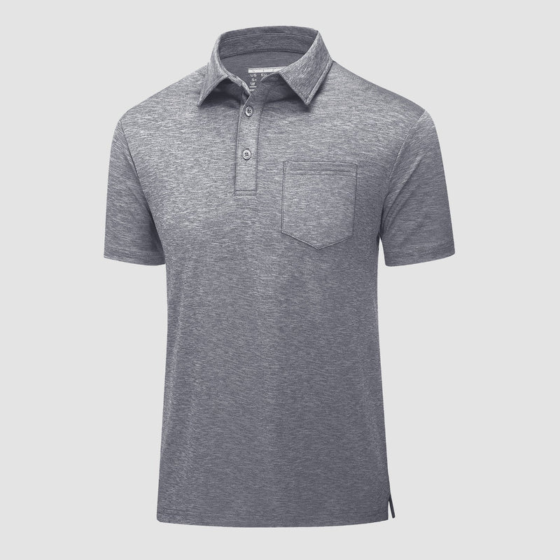 Men's Quick-Dry Polo Shirt - Performance Golf & Casual