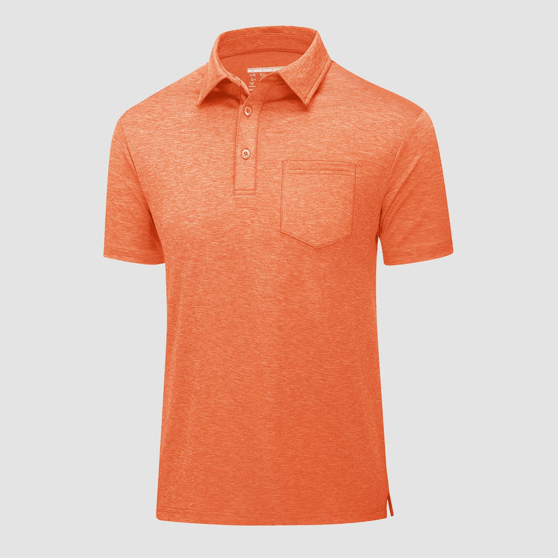 Men's Quick-Dry Polo Shirt - Performance Golf & Casual 13