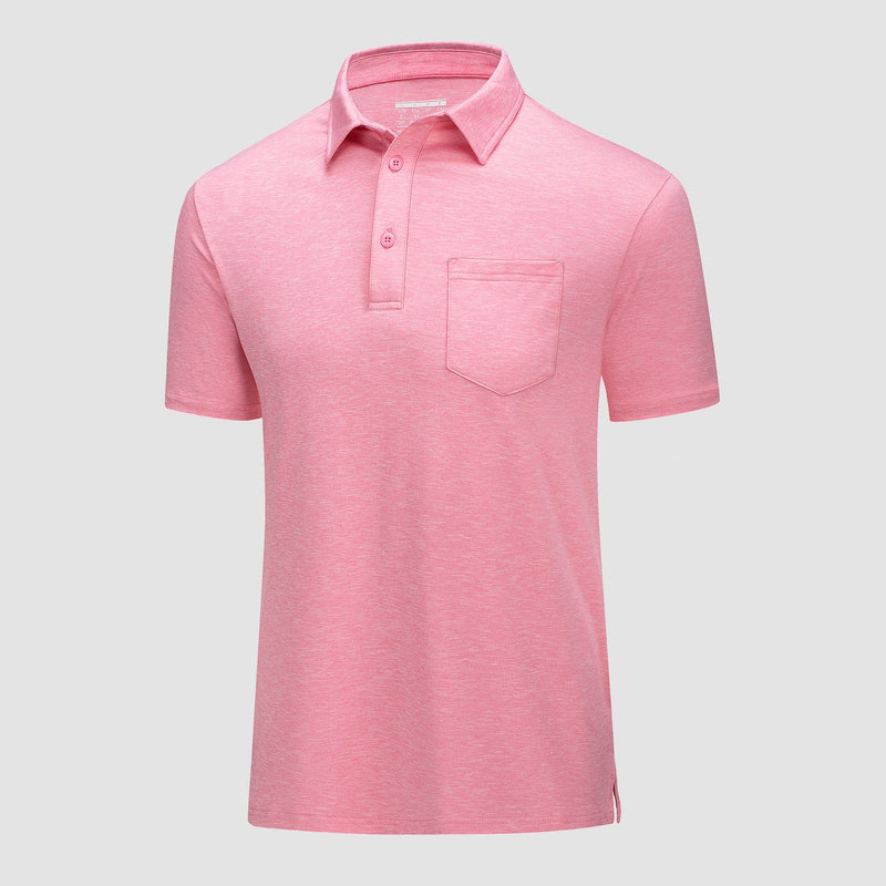 Men's Quick-Dry Polo Shirt - Performance Golf & Casual