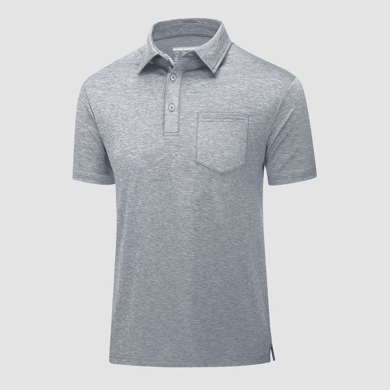 Men's Quick-Dry Polo Shirt - Performance Golf & Casual 18