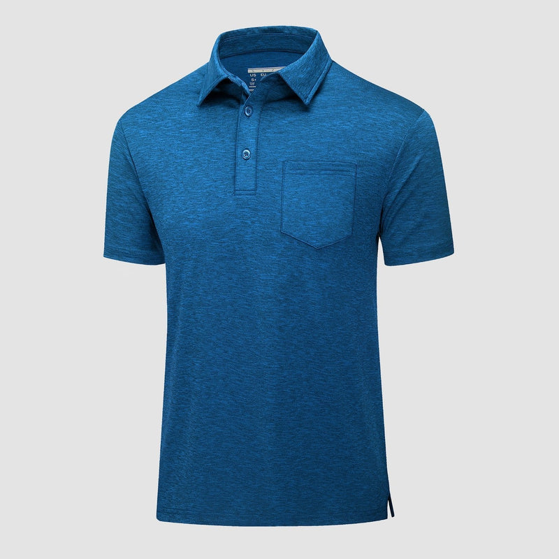 Men's Quick-Dry Polo Shirt - Performance Golf & Casual