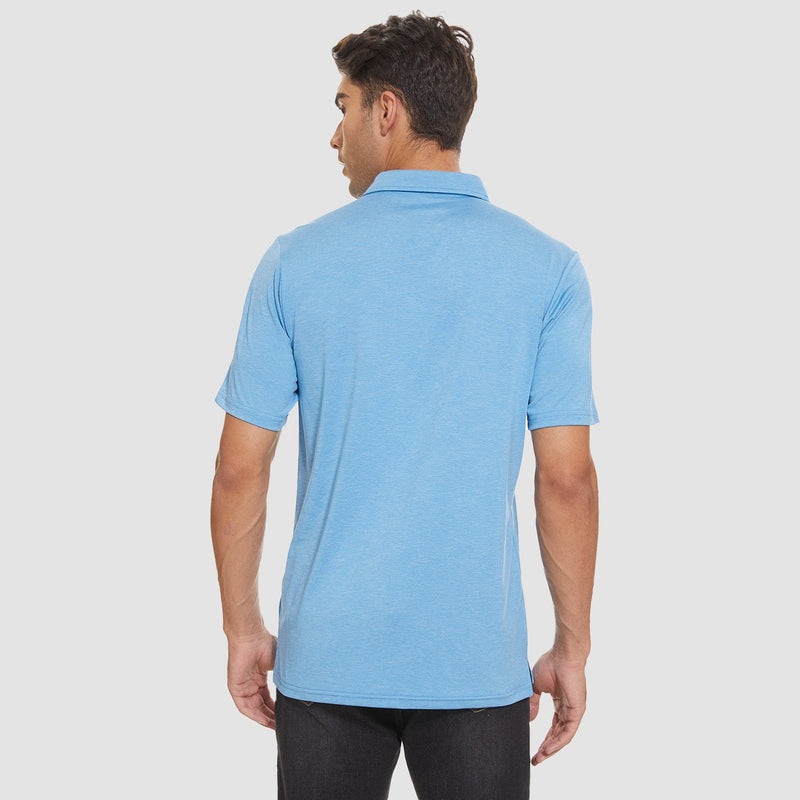Men's Quick-Dry Polo Shirt - Performance Golf & Casual