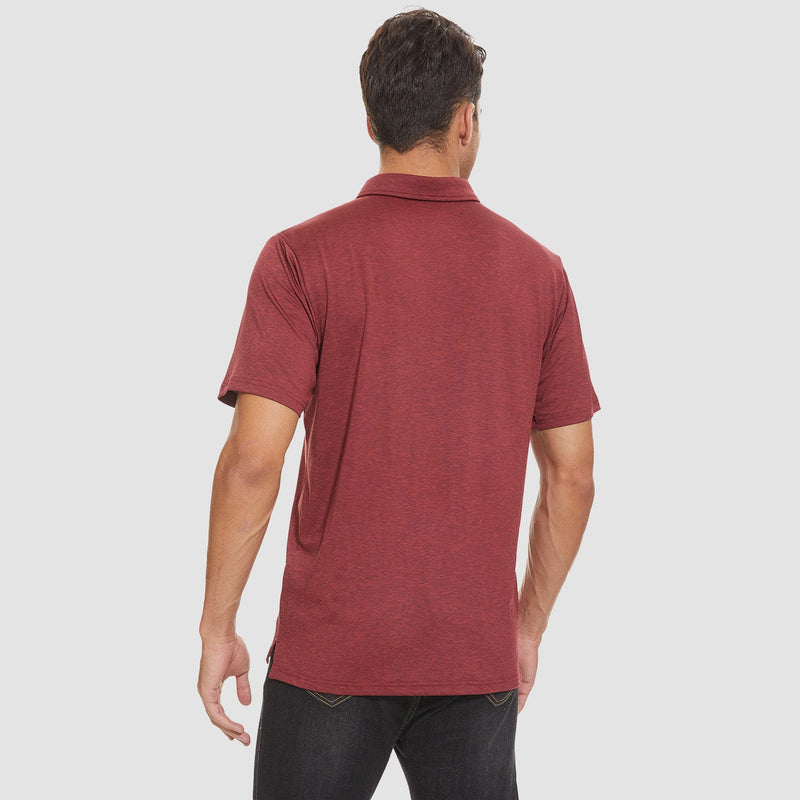 Men's Quick-Dry Polo Shirt - Performance Golf & Casual