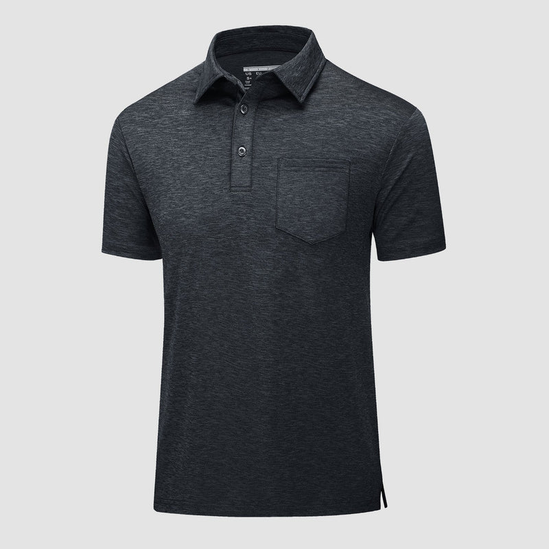 Men's Quick-Dry Polo Shirt - Performance Golf & Casual
