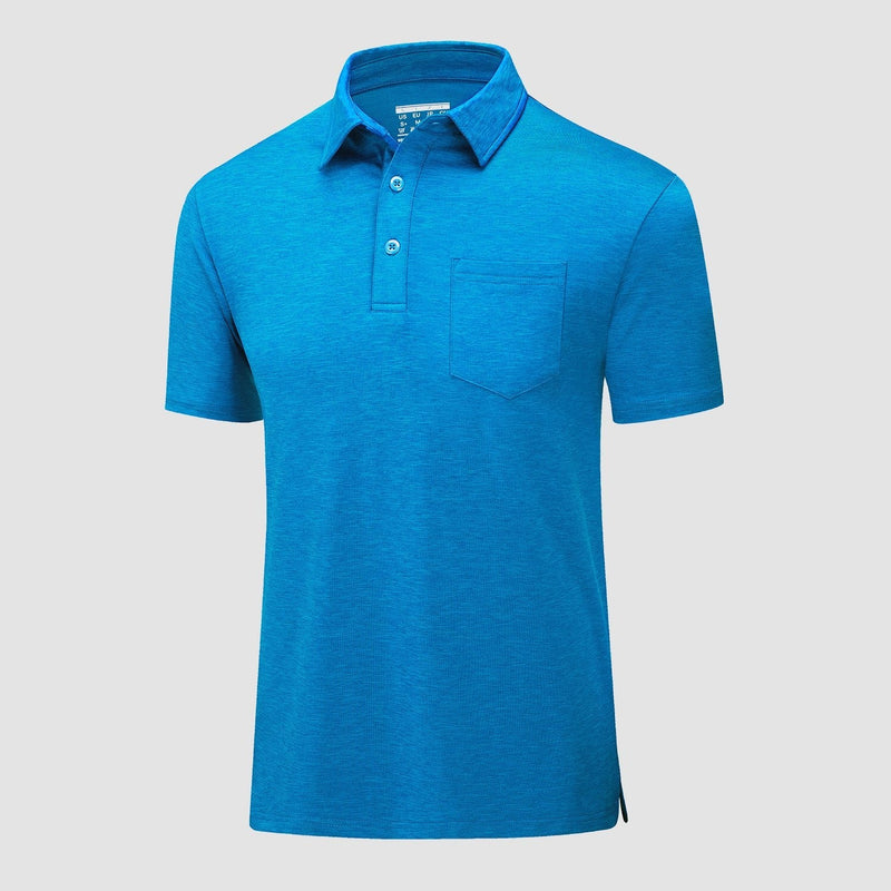 Men's Quick-Dry Polo Shirt - Performance Golf & Casual