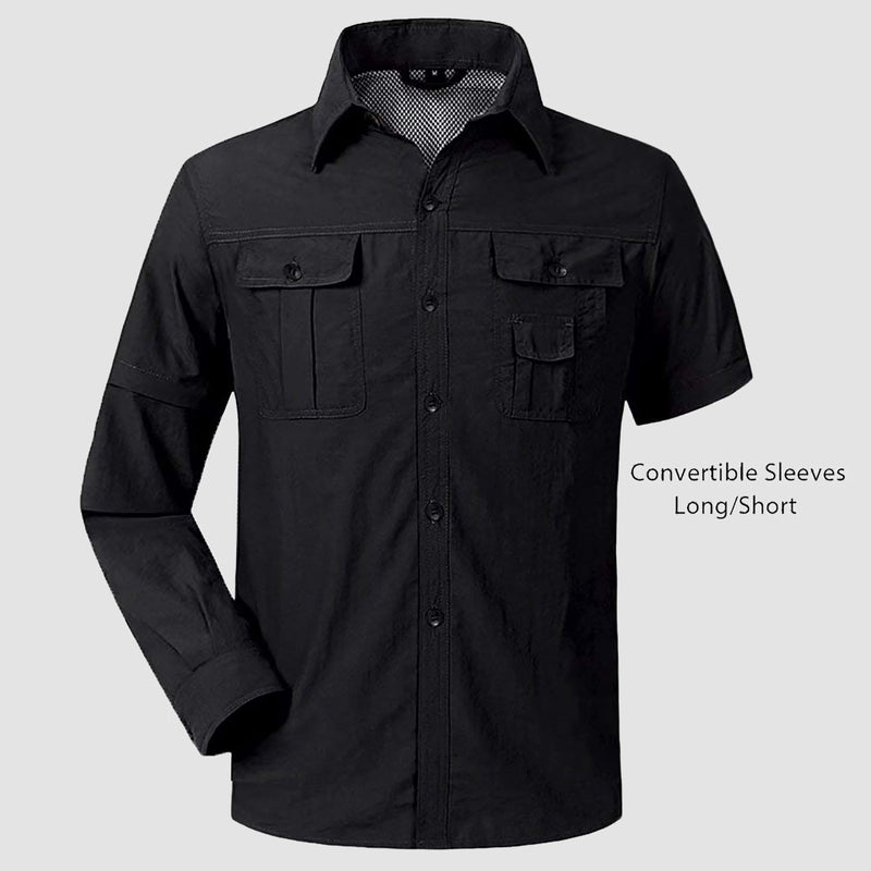 Men's Quick-Dry Tactical Shirts for Fishing & Hiking 13