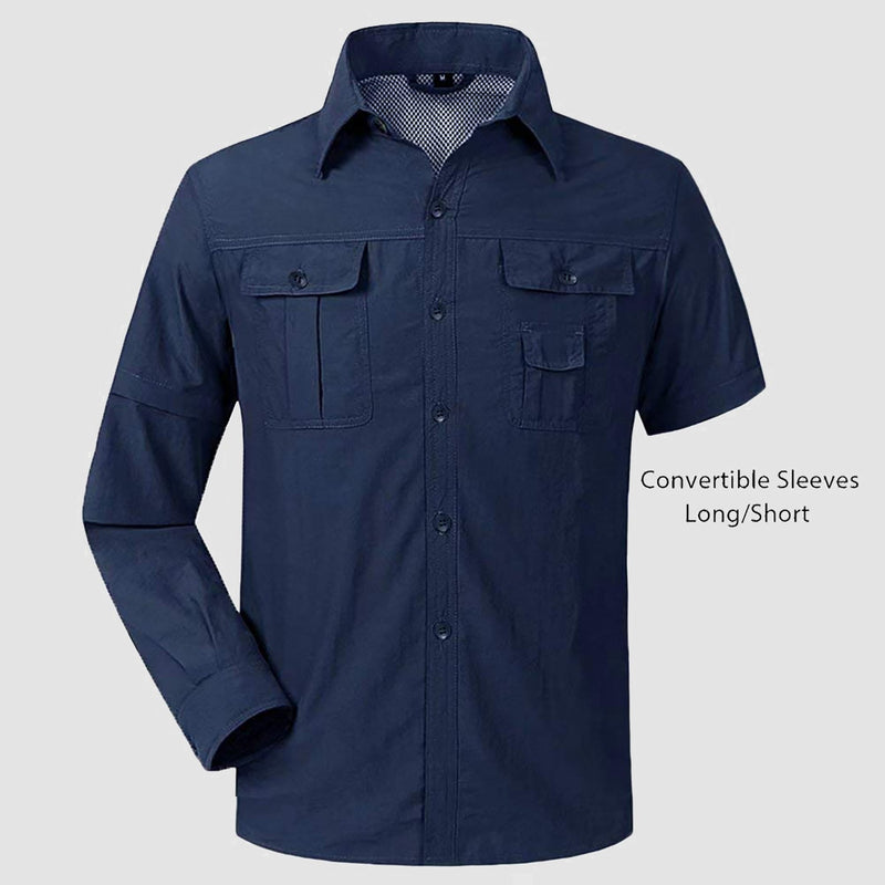 Men's Quick-Dry Tactical Shirts for Fishing & Hiking 6