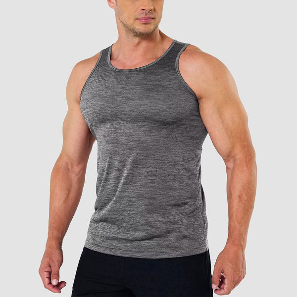 Men's Quick-Dry Workout Tank Top Sleeveless Gym Shirt 0