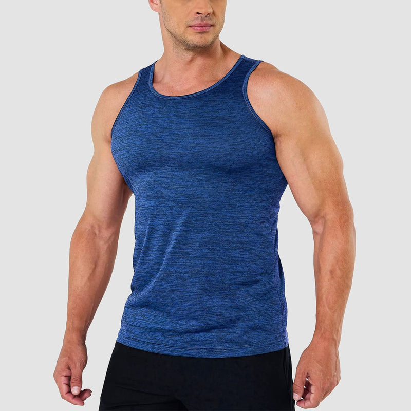Men's Quick-Dry Workout Tank Top Sleeveless Gym Shirt 10