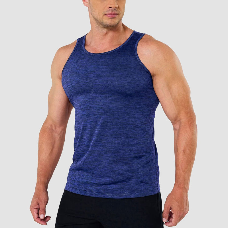 Men's Quick-Dry Workout Tank Top Sleeveless Gym Shirt 12