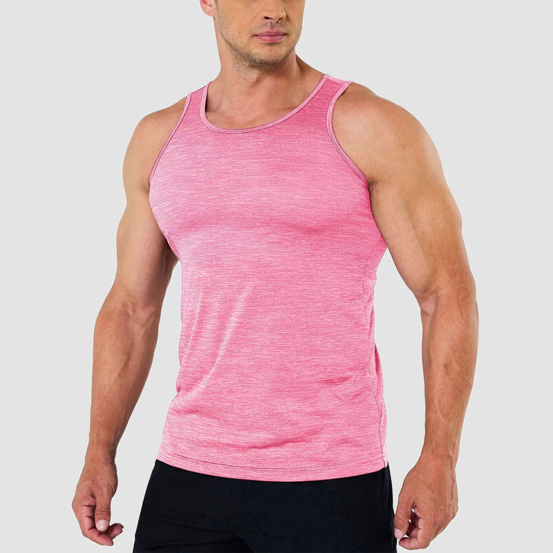 Men's Quick-Dry Workout Tank Top Sleeveless Gym Shirt 2