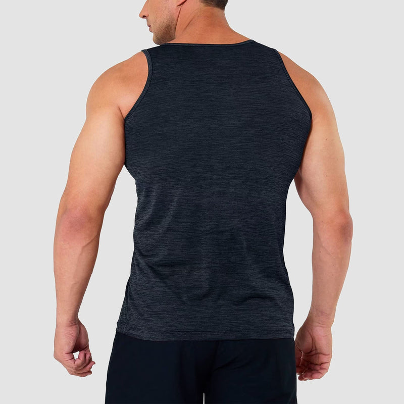 Men's Quick-Dry Workout Tank Top Sleeveless Gym Shirt 5