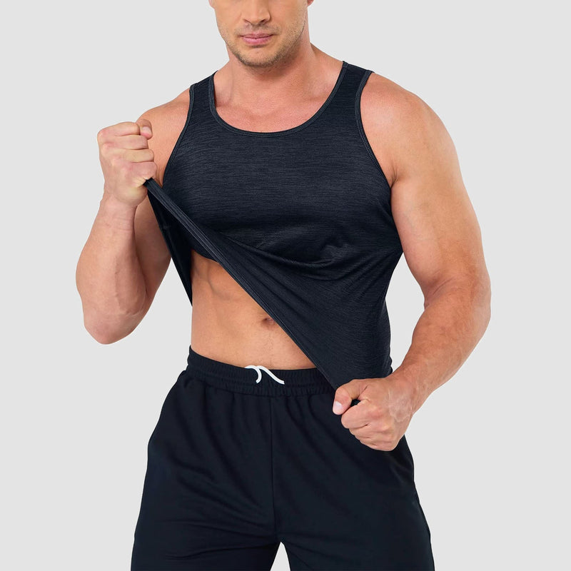 Men's Quick-Dry Workout Tank Top Sleeveless Gym Shirt 6