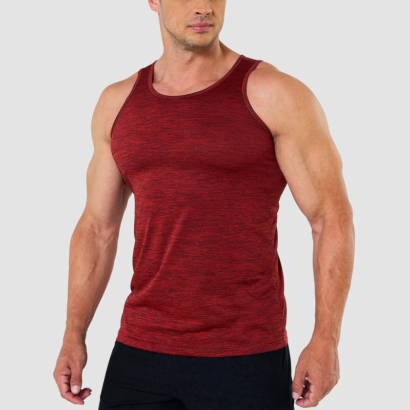 Men's Quick-Dry Workout Tank Top Sleeveless Gym Shirt 7