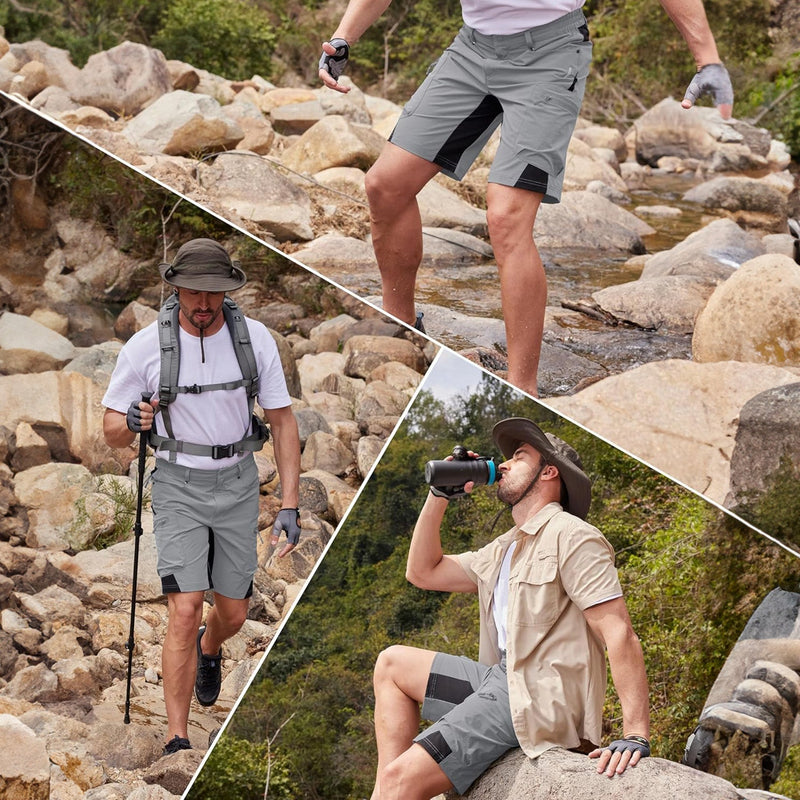 Men's Quick Dry Cargo Shorts 7