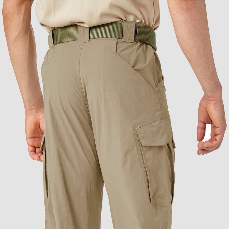 Men's Quick Dry Hiking Pants - 9 Pockets Cargo Trousers 5