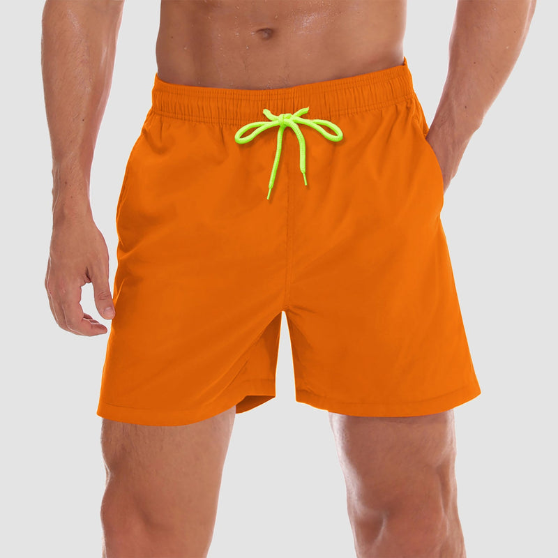 Men's Quick Dry Swim Trunks - Mesh Lining, Multi-Pocket Shorts 14