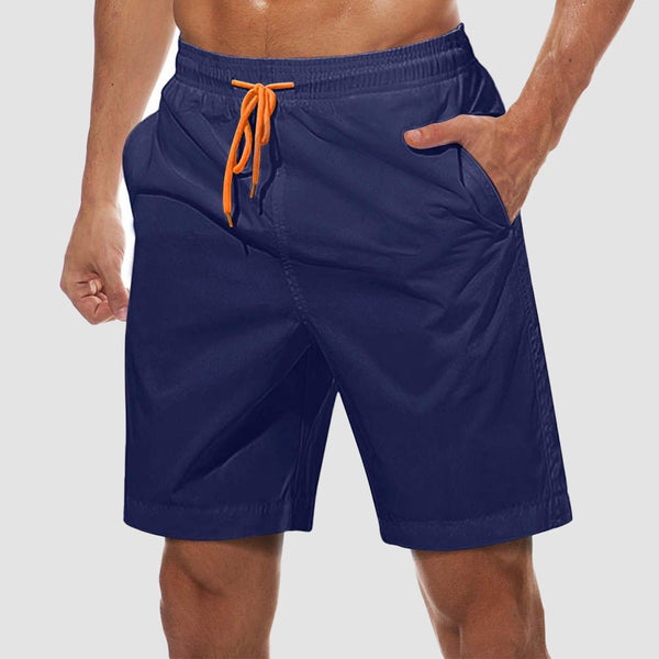 Men's Quick Dry Swim Trunks - Mesh Lining, Multi-Pocket Shorts 1