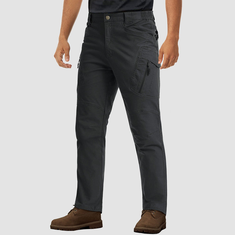 Men's Rip-Stop Tactical Cargo Pants - 9 Pockets, Lightweight 2