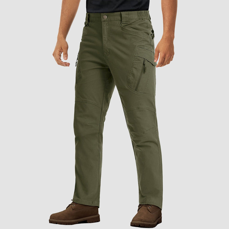 Men's Rip-Stop Tactical Cargo Pants - 9 Pockets, Lightweight 3