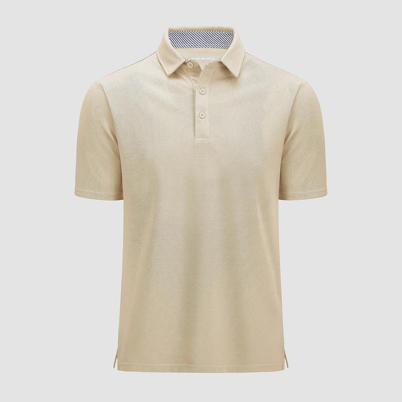 Men's Short Sleeve Polo Shirts Classic Golf Shirt 15