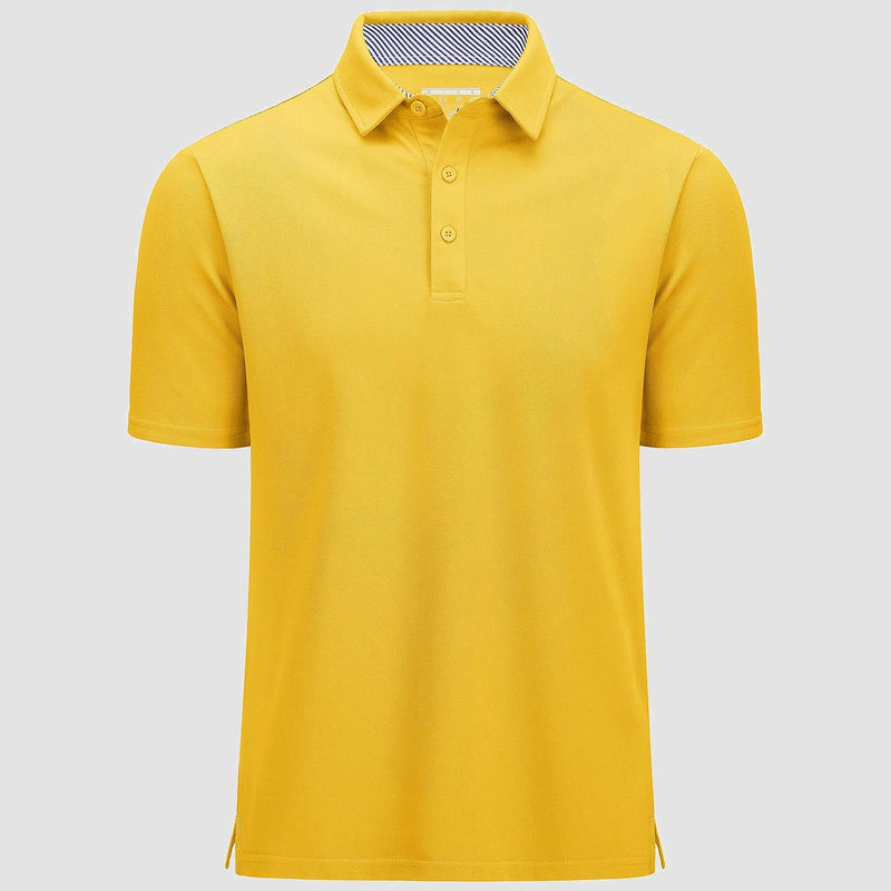 Men's Short Sleeve Polo Shirts Classic Golf Shirt