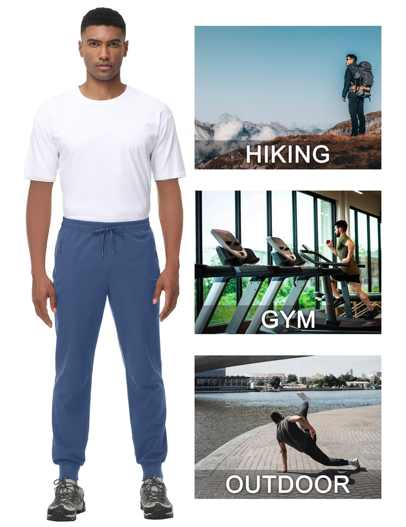 Men's Sweatpants Lightweight Quick Dry Workout Trousers 5