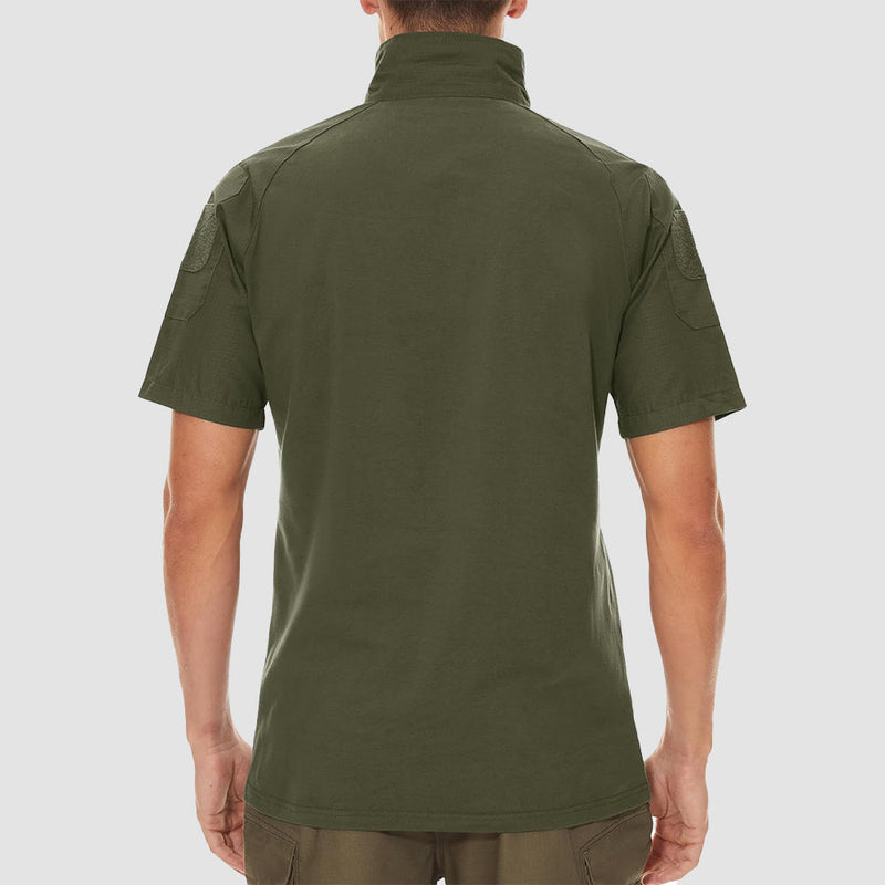 Men's Tactical 1/4 Zip Camo Shirts | Slim Fit 2
