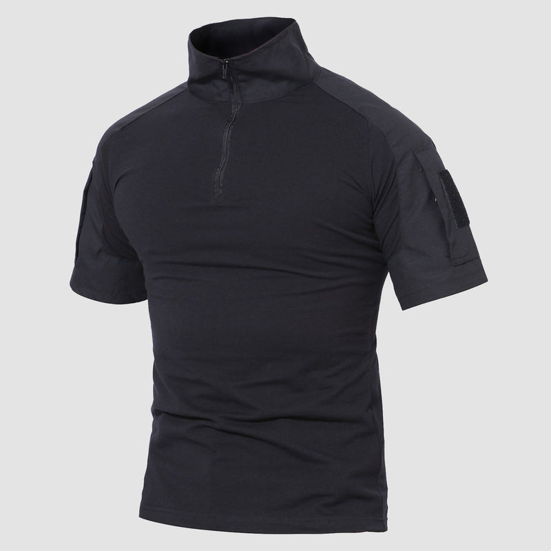 Men's Tactical 1/4 Zip Camo Shirts | Slim Fit 3