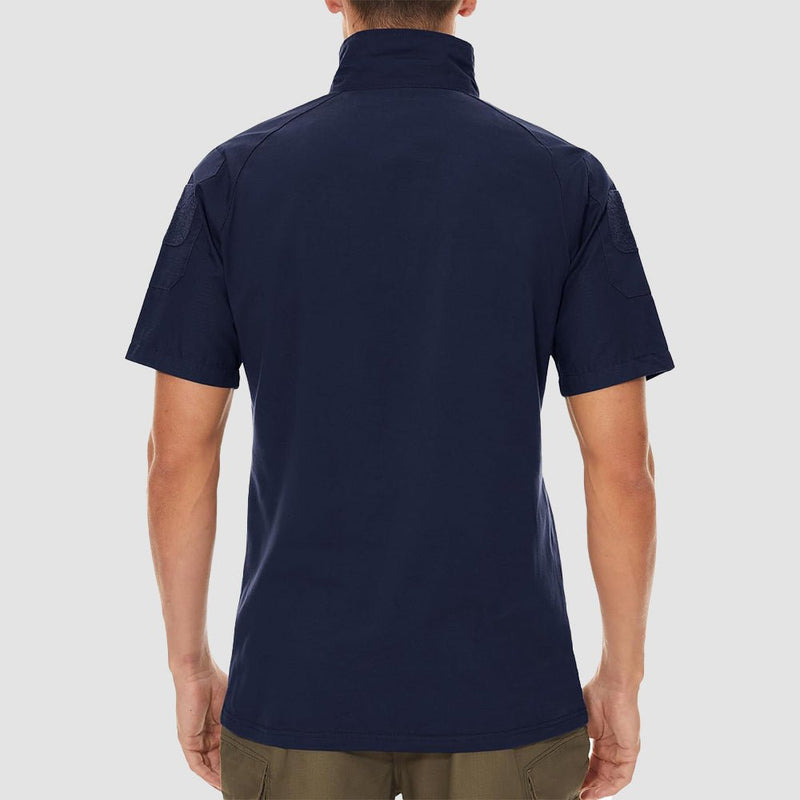 Men's Tactical 1/4 Zip Camo Shirts | Slim Fit 8