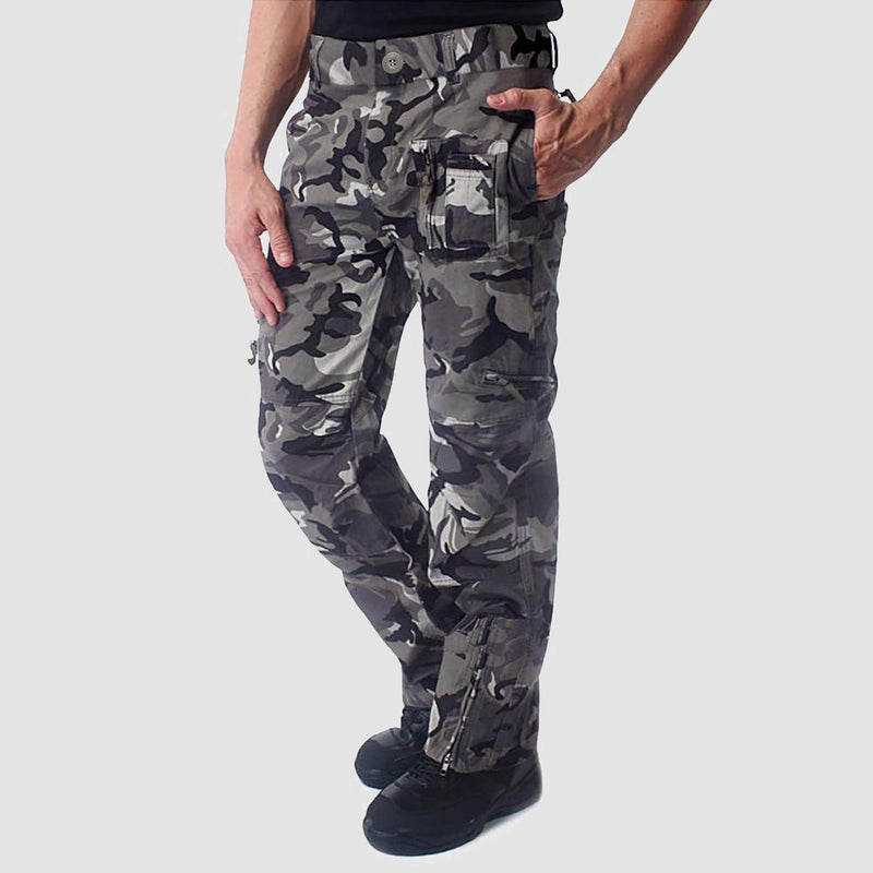 Men's Tactical Cargo Pants with 9 Pockets for Hiking 12