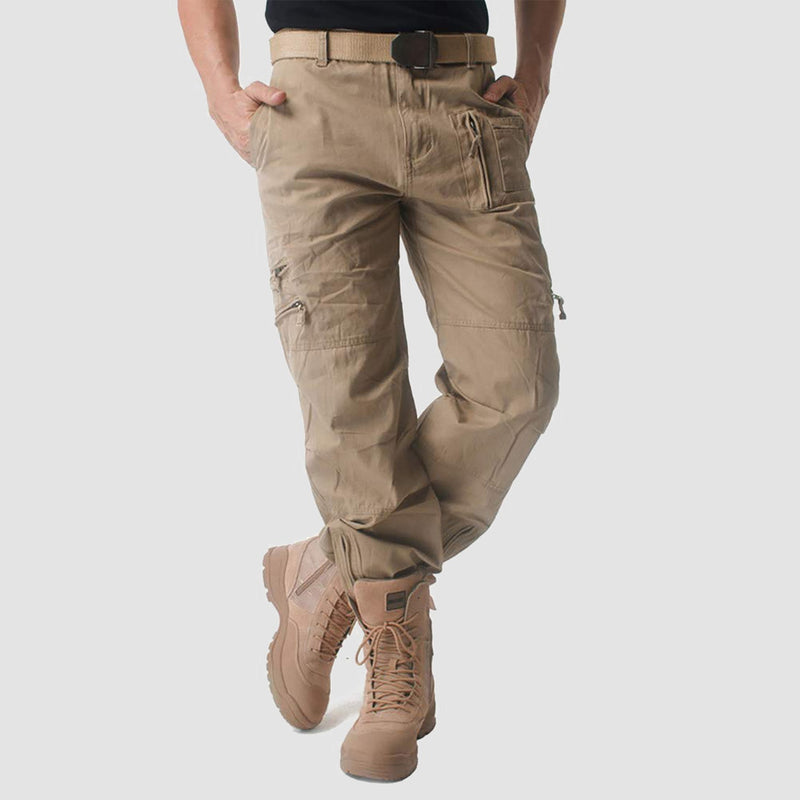 Men's Tactical Cargo Pants with 9 Pockets for Hiking 6