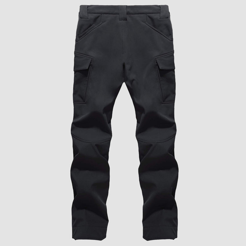 Men's Tactical Pants, 9 Pockets, Fleece Lined, Water Repellent 7