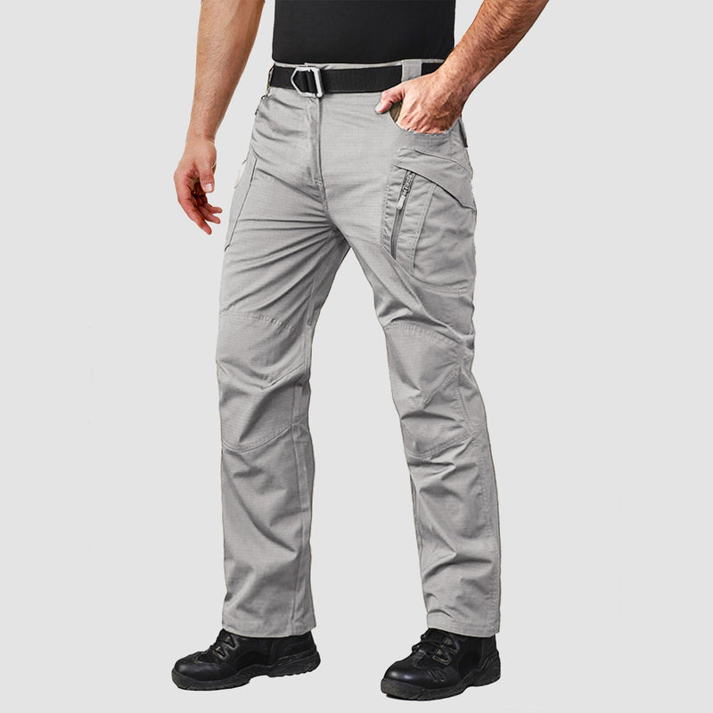 Men's Tactical Pants with 9 Pockets Rip-Stop Work Hiking Pants 10
