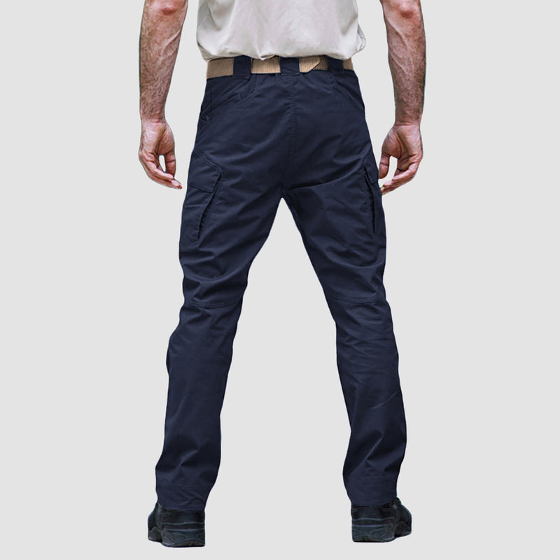 Men's Tactical Pants with 9 Pockets Rip-Stop Work Hiking Pants 3
