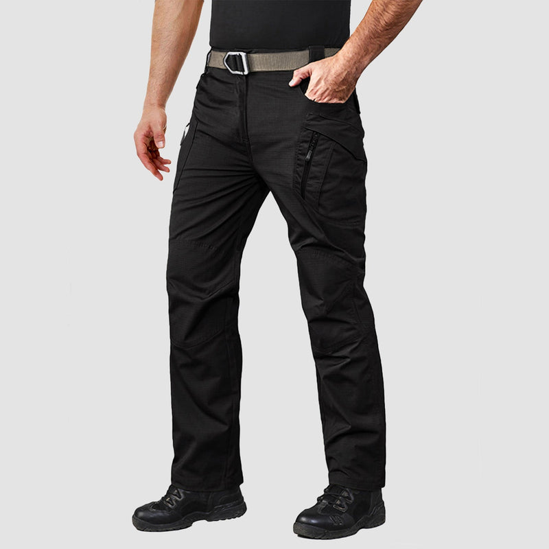 Men's Tactical Pants with 9 Pockets Rip-Stop Work Hiking Pants 4