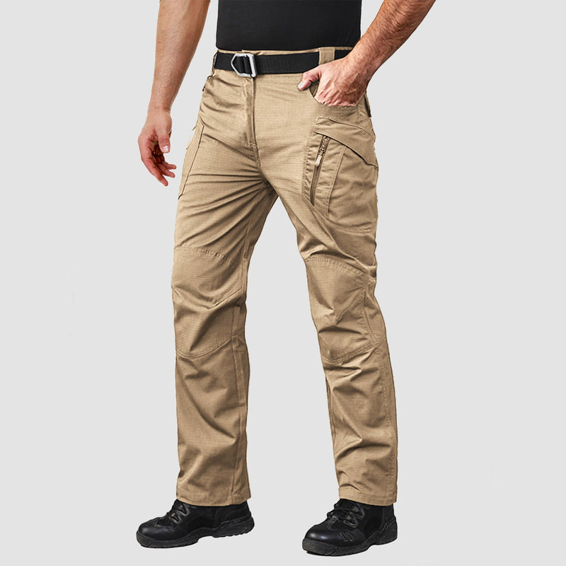 Men's Tactical Pants with 9 Pockets Rip-Stop Work Hiking Pants 8