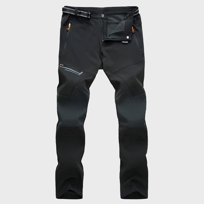 Men's Tactical Trekking Pants - Ripstop Hiking with Zipper Pockets 4