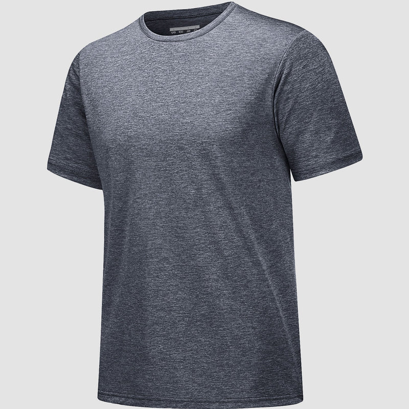 Men's Tag-Free Moisture-Wicking Athletic Fitness T-Shirt 11
