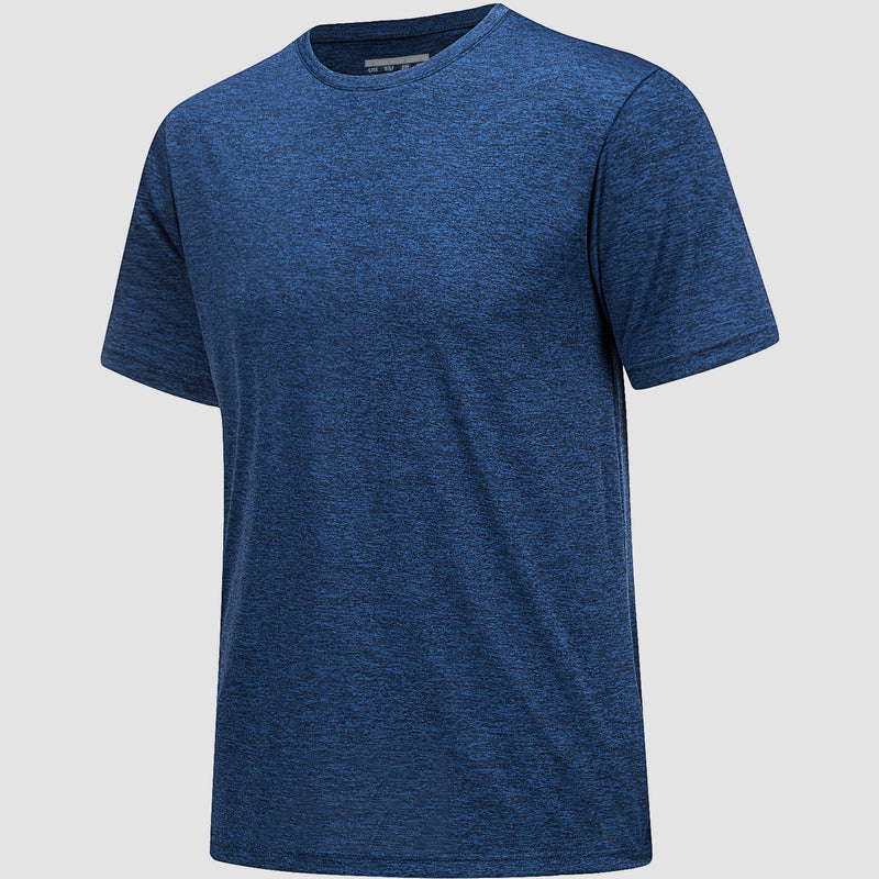 Men's Tag-Free Moisture-Wicking Athletic Fitness T-Shirt 13