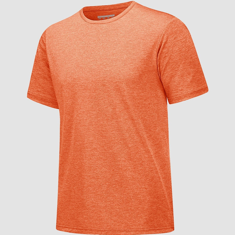Men's Tag-Free Moisture-Wicking Athletic Fitness T-Shirt 2
