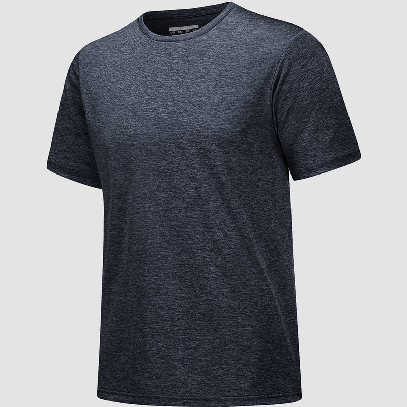 Men's Tag-Free Moisture-Wicking Athletic Fitness T-Shirt 4